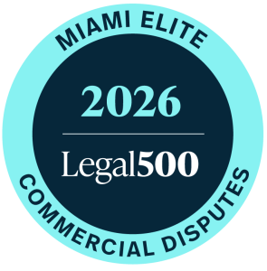 2026 Miami Elite - Commercial Disputes - Legal 500